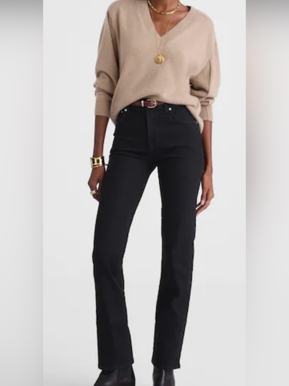 Madewell Alexa Chung  High-Rise Straight Leg Women’s Jeans